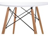 Table 80 white / wood Стол деревянный фото