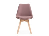 Bonuss light purple / wood Стул деревянный от производителя