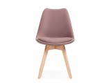 Bonuss light purple / wood Стул деревянный купить