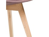 Bonuss light purple / wood Стул деревянный от производителя