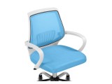 Ergoplus blue / white Компьютерное кресло недорого