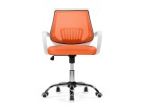 Ergoplus orange  / white Компьютерное кресло недорого