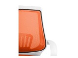 Ergoplus orange  / white Компьютерное кресло распродажа