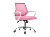 Ergoplus pink / white Компьютерное кресло недорого