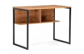 Письменный стол Клер Лофт дуб вотан / черный матовый Компьютерный