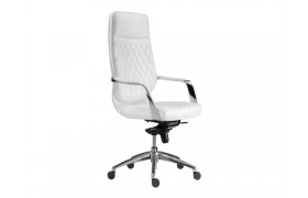 Офисное кресло Isida white / satin chrome Компьютерное