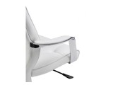 Sarabi white / satin chrome Офисное кресло купить