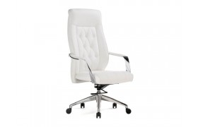 Компьютерное кресло Sarabi white / satin chrome Стул