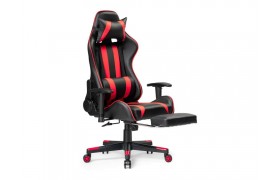 Кресло руководителя Corvet black / red Офисное