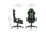 Corvet black / green Офисное кресло от производителя