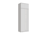 Челси Шкаф 2-х створчатый платяной + антресоль к шкафу 800 (Белы недорого