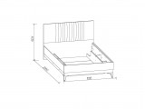 Кровать 160х200 с подъемным механизмом Тоскана Люкс от производителя