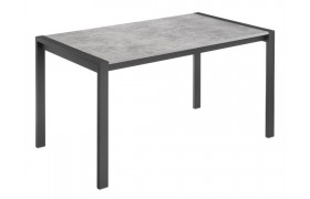 Кухонный стол Центавр бетон / графит деревянный