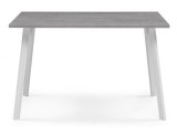 Тринити Лофт 120х80х75 бетон / белый матовый Стол деревянный распродажа