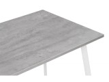 Тринити Лофт 120х80х75 бетон / белый матовый Стол деревянный купить