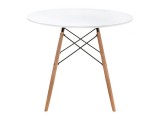Table 90 white / wood Стол деревянный купить