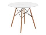 Table 90 white / wood Стол деревянный недорого
