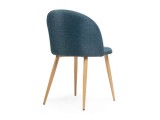 Aldo blue / wood Стул на металлокаркасе от производителя