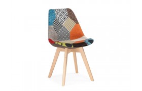 Стул Mille fabric multicolor деревянный