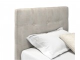 Мягкая кровать Selesta 900 кожа кремовый с подъемным механизмом  от производителя