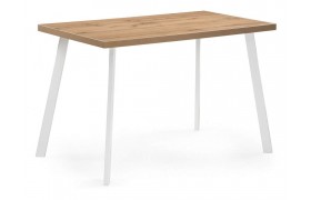 Обеденный стол Тринити Лофт 120x80x75 дуб крафт золотой / белый матовый де