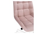 Компьютерное кресло Честер розовый / белый Стул фото