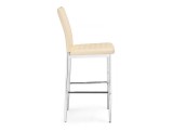 Teon beige / chrome Барный стул распродажа
