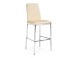 Teon beige / chrome Барный стул недорого
