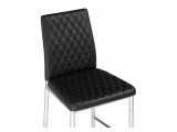Teon black / chrome Барный стул фото