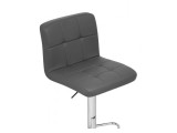 Paskal gray / chrome Барный стул распродажа