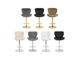 Porch beige / chrome Барный стул недорого