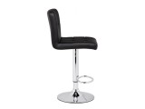 Paskal black / chrome Барный стул недорого