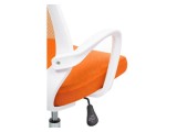 Ergoplus белое / оранжевое Компьютерное кресло распродажа
