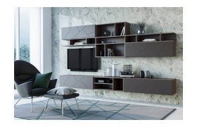 Гостиная Summit комплектация 1 Ясень анкор тёмный