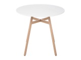 Гуанора 90 white / wood Обеденная группа купить