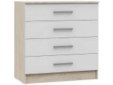Мартина Комод 800 (Крафт / Графит) распродажа