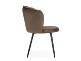 Coral сappuccino / black Стул на металлокаркасе распродажа