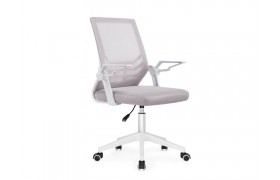 Кресло Arrow light gray / white Компьютерное