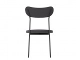 Комплект стульев Стивен (2 шт), черный велюр графитовый распродажа