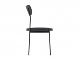Комплект стульев Стивен (2 шт), черный велюр графитовый купить