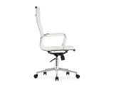 Reus pu white / chrome Компьютерное кресло распродажа