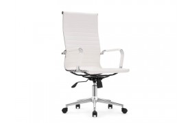 Офисное кресло Reus pu white / chrome Компьютерное