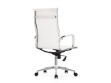 Reus pu white / chrome Компьютерное кресло купить