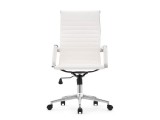 Reus pu white / chrome Компьютерное кресло от производителя