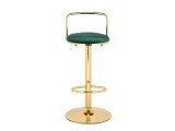 Lusia green / gold Барный стул от производителя