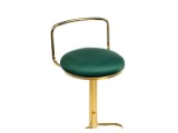 Lusia green / gold Барный стул фото