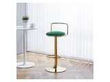 Lusia green / gold Барный стул распродажа