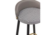 Kardial gray / black Барный стул купить
