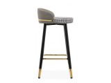 Kardial gray / black Барный стул купить