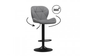 Стул Trio light gray / black Барный
